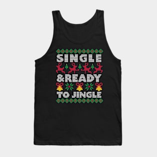 Single & Ready to Jingle Sweater Tank Top